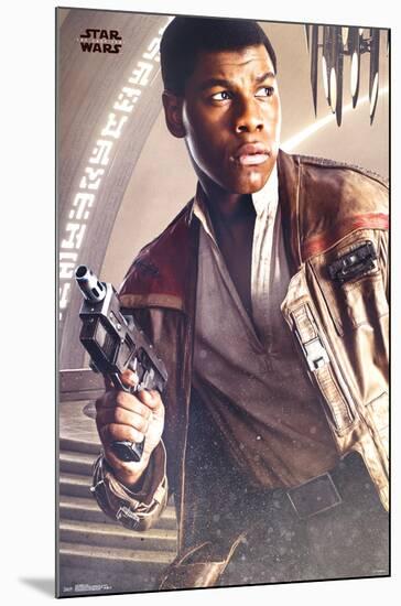 Star Wars - Episode VIII- The Last Jedi - Finn-null-Mounted Poster