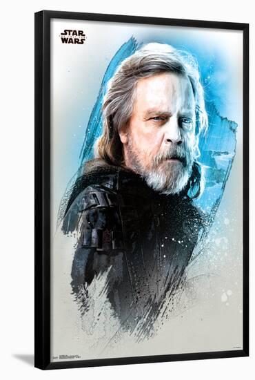 Star Wars -Episode VIII- The Last Jedi- Luke-null-Framed Poster