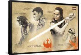 Star Wars - Episode VIII- The Last Jedi - Resistance-null-Framed Poster