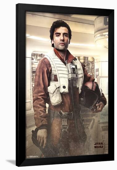 Star Wars - Episode VIIII- The Last Jedi- Poe-null-Framed Poster