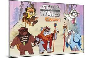 Star Wars: Ewoks - Group-Trends International-Mounted Poster