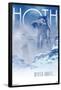 Star Wars: Hoth - Visit Hoth by Russell Walks 23-Trends International-Framed Poster