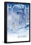Star Wars: Hoth - Visit Hoth by Russell Walks 23-Trends International-Framed Poster