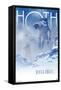 Star Wars: Hoth - Visit Hoth by Russell Walks 23-Trends International-Framed Stretched Canvas