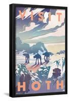 Star Wars: Hoth - Visit Hoth-Trends International-Framed Poster