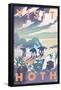 Star Wars: Hoth - Visit Hoth-Trends International-Framed Poster