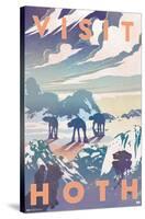 Star Wars: Hoth - Visit Hoth-Trends International-Stretched Canvas