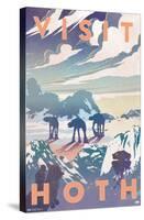 Star Wars: Hoth - Visit Hoth-Trends International-Stretched Canvas
