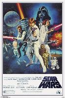 STAR WARS - IV ONE SHEET-null-Lamina Framed Poster