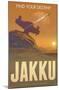 Star Wars: Jakku - Find Your Destiny by Russell Walks-Trends International-Mounted Poster