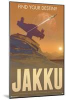Star Wars: Jakku - Find Your Destiny By Russell Walks-Trends International-Mounted Poster