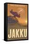 Star Wars: Jakku - Find Your Destiny By Russell Walks-Trends International-Framed Stretched Canvas