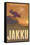 Star Wars: Jakku - Find Your Destiny By Russell Walks-Trends International-Framed Stretched Canvas