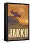 Star Wars: Jakku - Find Your Destiny by Russell Walks-Trends International-Framed Stretched Canvas