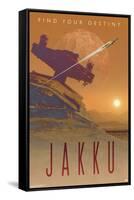 Star Wars: Jakku - Visit Jakku by Russell Walks 23-Trends International-Framed Stretched Canvas