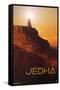 Star Wars: Jedha - Visit Jedha by Russell Walks 23-Trends International-Framed Stretched Canvas