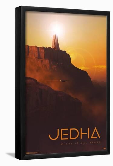 Star Wars: Jedha - Where It All Began Russell Walks Variant-Trends International-Framed Poster