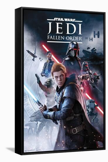 Star Wars: Jedi Fallen Order - Key Art-Trends International-Framed Stretched Canvas