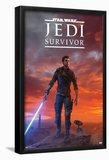 Star Wars: Jedi: Survivor - Key Art-Trends International-Framed Poster