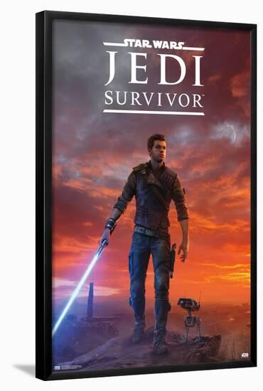 Star Wars: Jedi: Survivor - Key Art-Trends International-Framed Poster