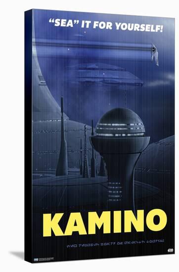 Star Wars: Kamino - Sea It by Russell Walks-Trends International-Stretched Canvas