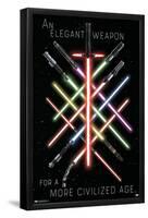 Star Wars - Lightsaber Group-Trends International-Framed Poster