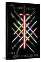 Star Wars - Lightsaber Group-Trends International-Stretched Canvas