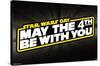 Star Wars - May the 4th - Logo-Trends International-Stretched Canvas