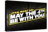 Star Wars - May the 4th - Logo-Trends International-Stretched Canvas