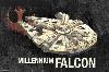 STAR WARS - MILLENNIUM FALCON-null-Lamina Framed Poster