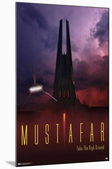 Star Wars: Mustafar - Visit Mustafar by Russell Walks 23-Trends International-Mounted Poster