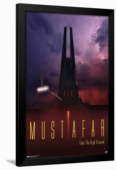 Star Wars: Mustafar - Visit Mustafar by Russell Walks 23-Trends International-Framed Poster