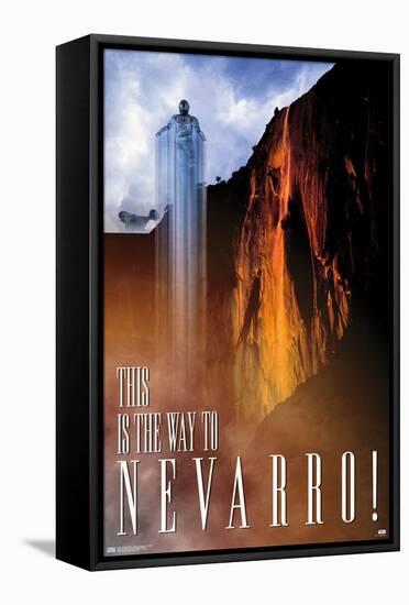 Star Wars: Nevarro - This Is The Way by Russell Walks-Trends International-Framed Stretched Canvas