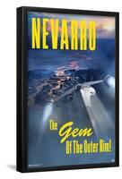 Star Wars: Nevarro - Visit Nevarro by Russell Walks 23-Trends International-Framed Poster