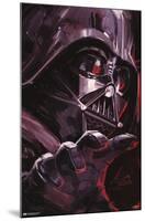 Star Wars: Obi-Wan Kenobi - Darth Vader Portrait-Trends International-Mounted Poster