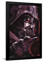 Star Wars: Obi-Wan Kenobi - Darth Vader Portrait-Trends International-Framed Poster