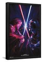 Star Wars: Obi-Wan Kenobi - Duel-Trends International-Framed Poster