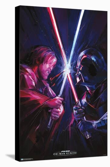 Star Wars: Obi-Wan Kenobi - Duel-Trends International-Stretched Canvas
