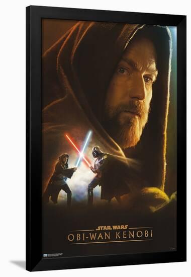 Star Wars: Obi-Wan Kenobi - Obi-Wan Collage-Trends International-Framed Poster