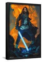 Star Wars: Obi-Wan Kenobi - Obi-Wan Mustafar-Trends International-Framed Poster