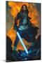 Star Wars: Obi-Wan Kenobi - Obi-Wan Mustafar-Trends International-Mounted Poster