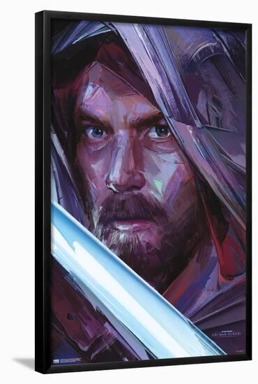 Star Wars: Obi-Wan Kenobi - Obi-Wan Portrait-Trends International-Framed Poster