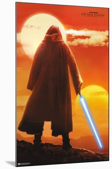 Star Wars: Obi-Wan Kenobi - Two Suns-Trends International-Mounted Poster