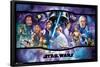 Star Wars: Original Trilogy - Banner-Trends International-Framed Poster