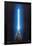 Star Wars: Original Trilogy - Blue Lightsaber-Trends International-Framed Poster