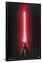 Star Wars: Original Trilogy - Red Lightsaber-Trends International-Framed Poster