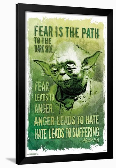 STAR WARS - PATH TO THE DARKSIDE-null-Framed Poster