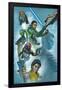 Star Wars: Rebels - Celebration Mural-Trends International-Framed Poster