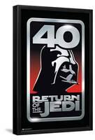 Star Wars: Return of the Jedi - 40th Vader Logo-Trends International-Framed Poster