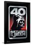 Star Wars: Return of the Jedi - 40th Vader Logo-Trends International-Framed Poster